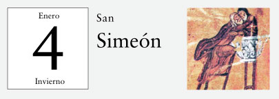 4 de Enero, San Simeón