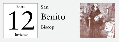 12 de Enero, San Benito Biscop
