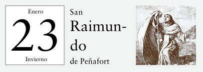 23 de Enero, San Raimundo de Peñafort, Conf
