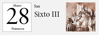 28 de Marzo, San Sixto III
