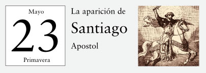 23 de Mayo, La aparición de Santiago, Apos