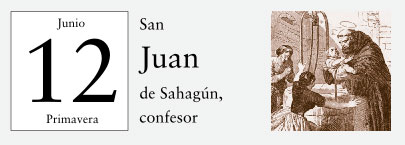 12 de Junio, San Juan de Sahagún, confesor