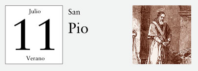 11 de Julio, San Pio