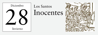 28 de Diciembre, Los Santos Inocentes