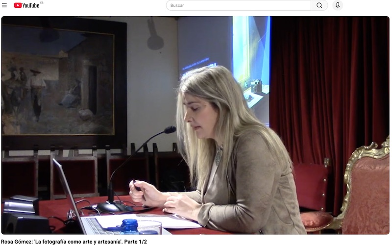 Conferencia de Rosa Gómez