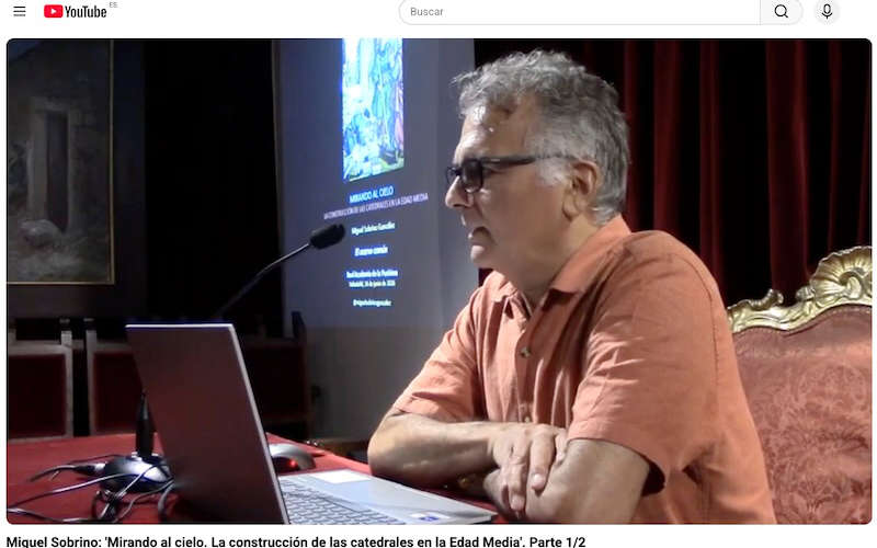 Conferencia de Miguel Sobrino