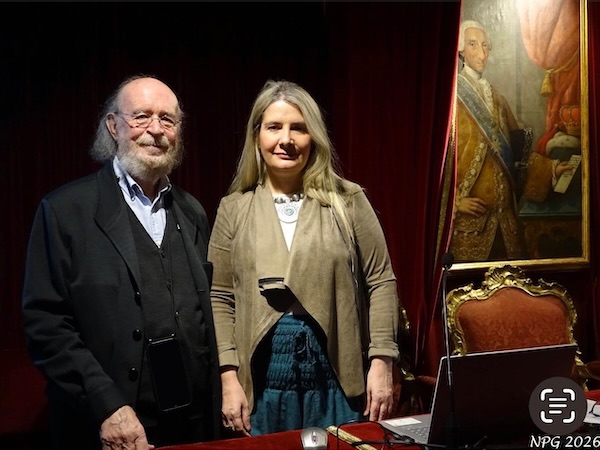 Joaquín Díaz con Rosa Gómez