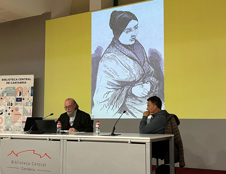 Foto durante la conferencia