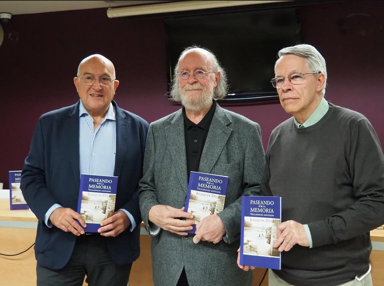 Jesús Julio Carnero, Jesús Urrea y Joaquín Díaz