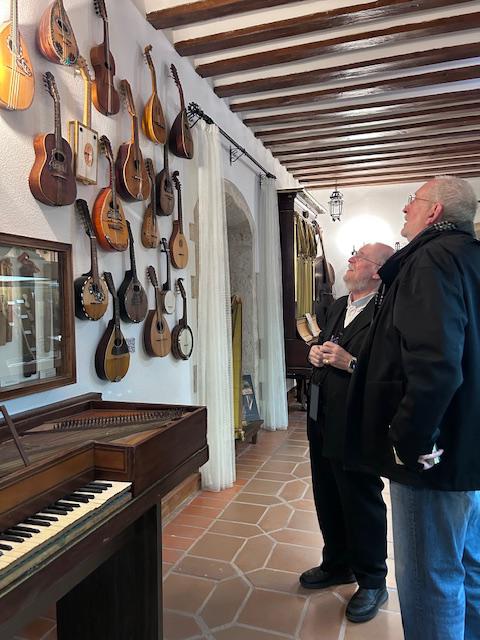 Visitando la colección