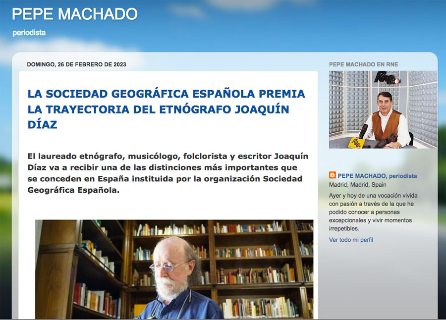 Blog de Pepe Machado