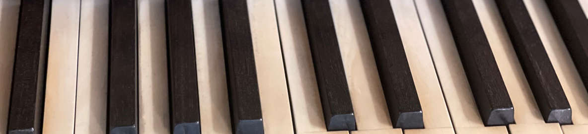 Teclado del pianoforte Clementi