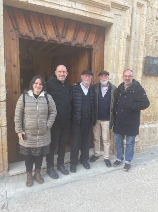 Con Juan Mari Beltrán y amigos