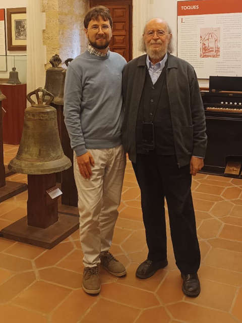 Bohdan Syroyid y Joaquín Díaz