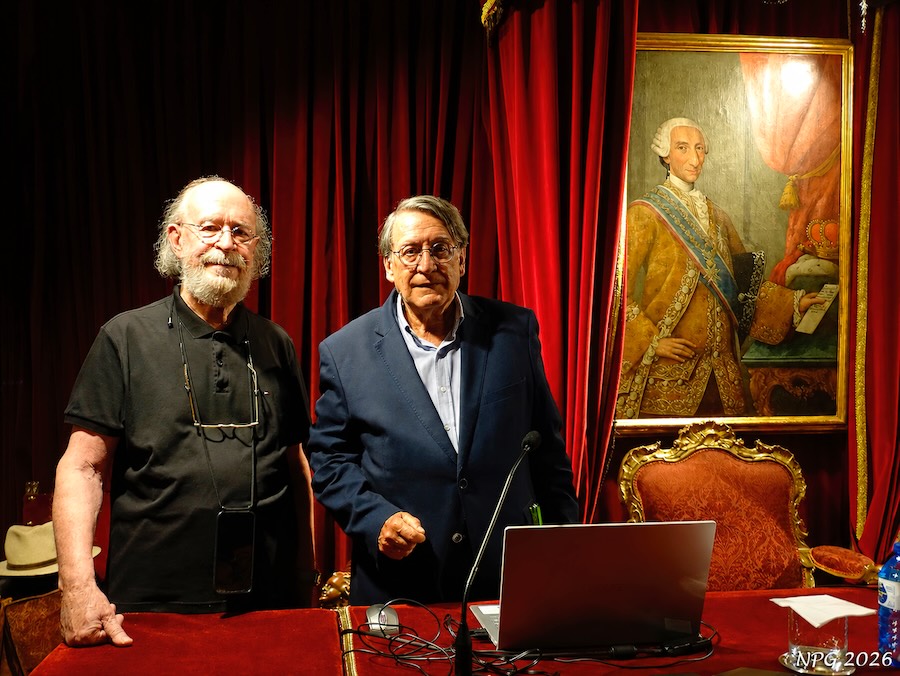 Joaquín Díaz con Joaquín Araujo