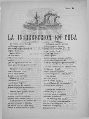 LA INSURRECCION EN CUBA