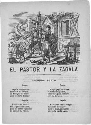 EL PASTOR Y LA ZAGALA (segunda parte)