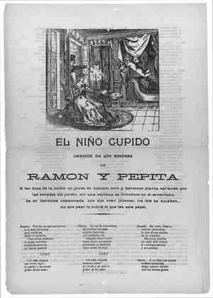 EL NIÑO CUPidO. Canción de los amores de Ramón y Pepita