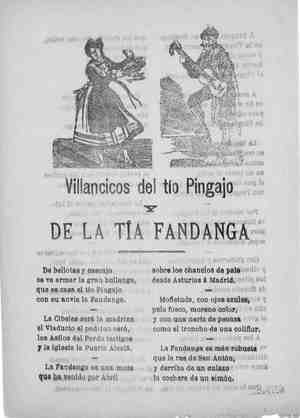 VILLANCICOS DEL TIO PINGAJO Y DE LA TIA FANDANGA