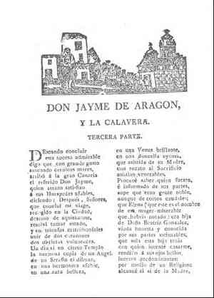 DON JAYME DE ARAGON,Y LA CALAVERA.Tercera parte