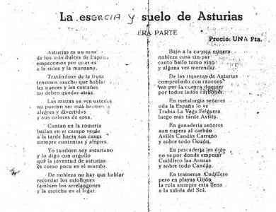 La esencia y suelo de Asturias PRIMERA PARTE