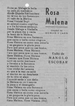 Rosa Malena