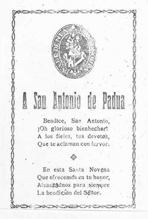 A San Antonio de Padua