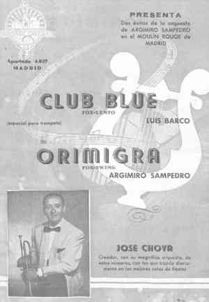 CLUB BLUE FOX LENTO / ORIMIGRA FOX-SWING