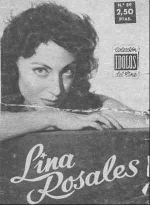 Colección ídolos del cine nº 59. LINA ROSALES