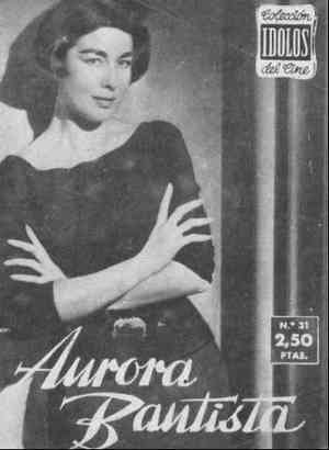 Colección ídolos del cine nº 31.AURORA BAUTISTA
