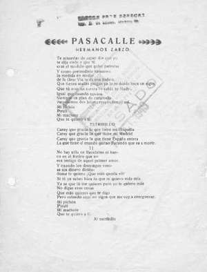 PASACALLE