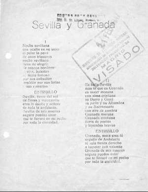 Sevilla y Granada