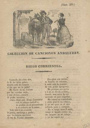 Colección de canciones andaluzas. Diego Corrientes (Núm. 239)