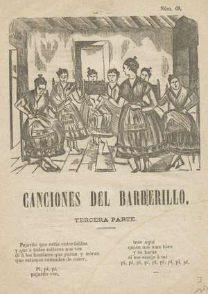 Canciones del Barberillo. Tercera parte. Núm.68