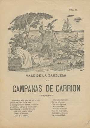 Valz de la Zarzuela. Las Campanas de Carrion. Núm.31