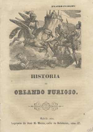 HISTORIA DE ORLANDO FURIOSO