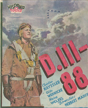 D.III-88. [Programa de mano de cine]